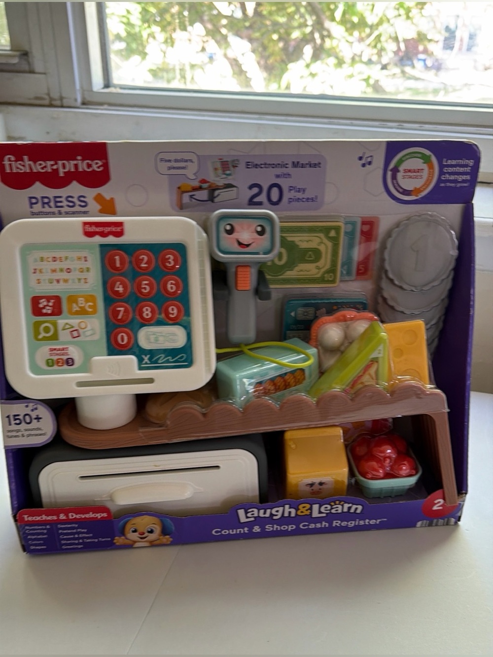 Fisher-Price Laugh & Learn Count & Shop Cash Register